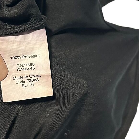 J.Crew Black Spaghetti Strap Drapey Romper - Picture 6 of 8